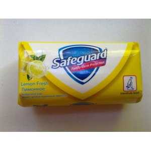 Мыло СЕЙФГАРД  90гр. Лимонное
