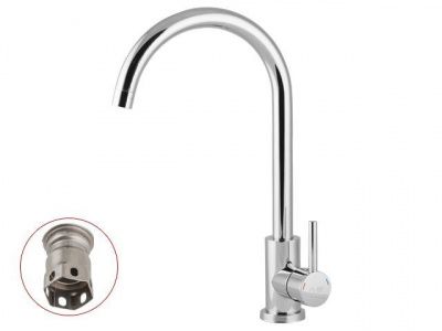 Смеситель для кухни (SUS 304) D35 AVZAR4-A304CH хром AV Engineering
