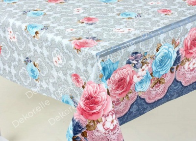 Клеенка cтоловая на ПВХ Dekorelle Jaklin 164, разм. 1,4*20м