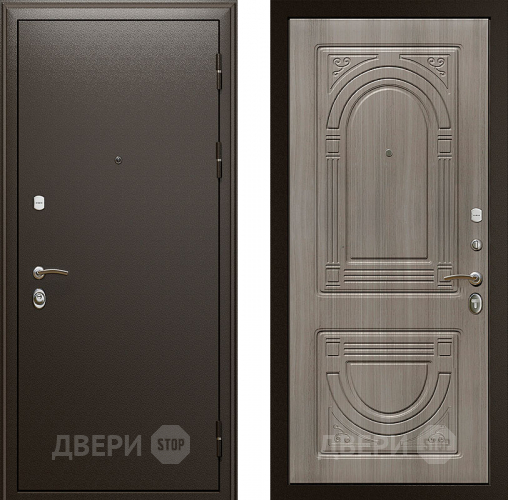 Дверь ПРОФИ ПРО (BMD)-2060/860/L мет/мет антик медь 