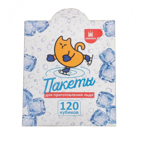 Пакеты д/приготовления льда "Уфа ПАК" 120 кубиков (60)