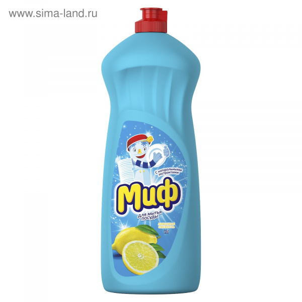 МИФ для посуды 1л Лимонная свежесть *15