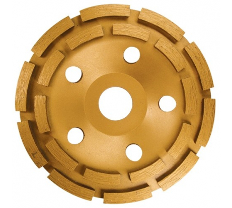 Чашка алмазная зачистная, 180 мм, двухрядная// MATRIX 72998