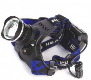 Ultraflash фонарь налобный LED5337 (акк. 4V 0.5Ah) 1св/д 5W черн/пласт, фокус, USB, з/у 220V /849405