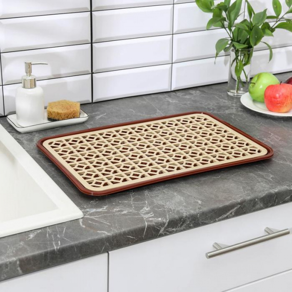 Поднос с решеткой д/сушки МИКС 2034061