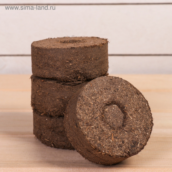 Таблетка торфяная d=80мм набор 6шт, "Торфолин-А" /3344133