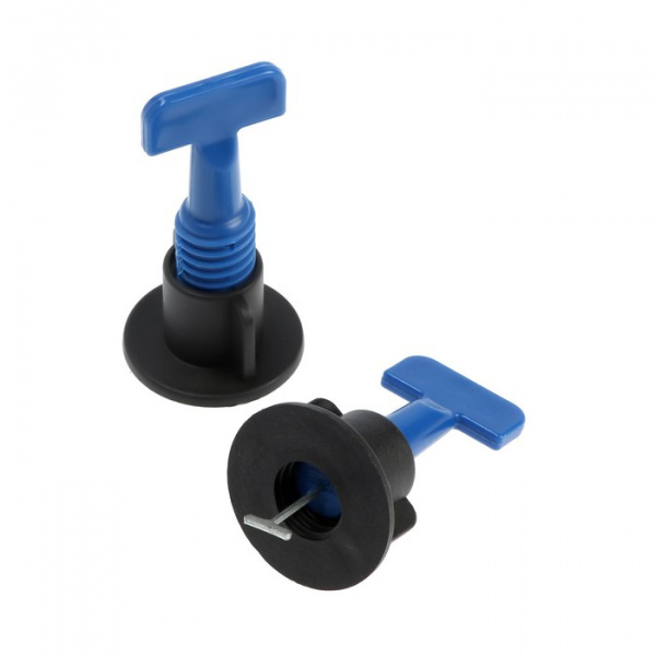 Система выравнивания плитки ТУНДРА, многоразовая, 1,5 мм, (50 штук) /9080480