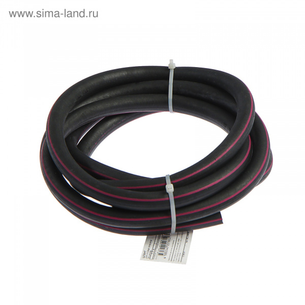 Шланг MasterProf, для газовых приборов 3 м, резиновый, черный/4853173