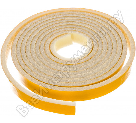 Уплотнитель для окон со скотчем, 8х8 мм, 14 м, Россия/93858