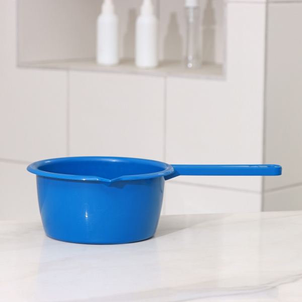 Ковш пластиковый, 1 л, 29,5×17,7×7,5 см, цвет МИКС /9352331