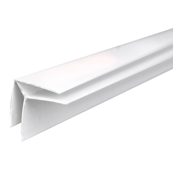 Профиль ПВХ внешний угол 7-8мм 3м