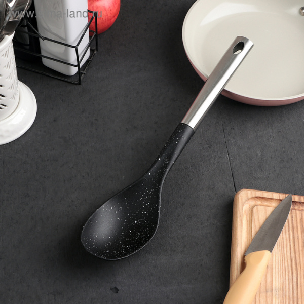 Ложка гарнирная "Синаа" 33см, цвет металлик 4685454