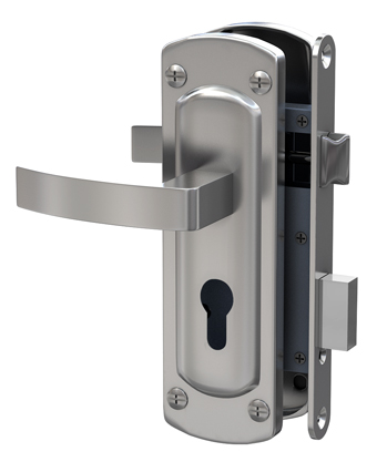 Замок врезной Palladium 460-25 CP L/114858