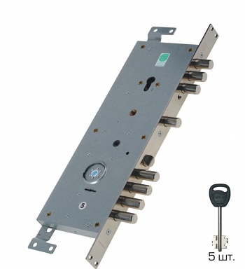Замок врезной 2514Т/р345