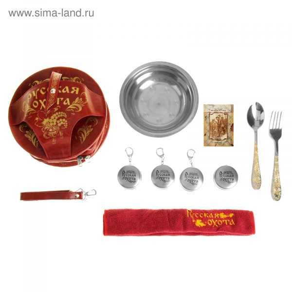 Набор "Охотник и собака " 4 персоны 160175