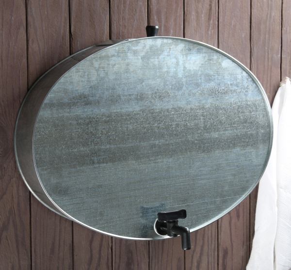 Умывальник 10 л, с краном, оцинкованный /192725