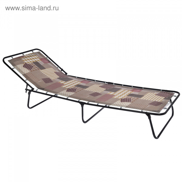 Кровать раскладная 195х65х26 см, до 80кг 2339443