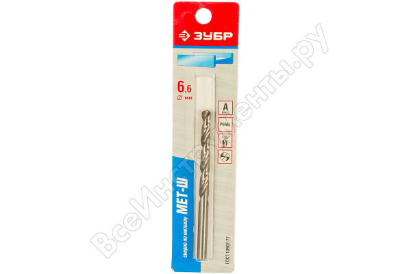 Сверло по металлу  6,6-101мм 1шт /33666-2