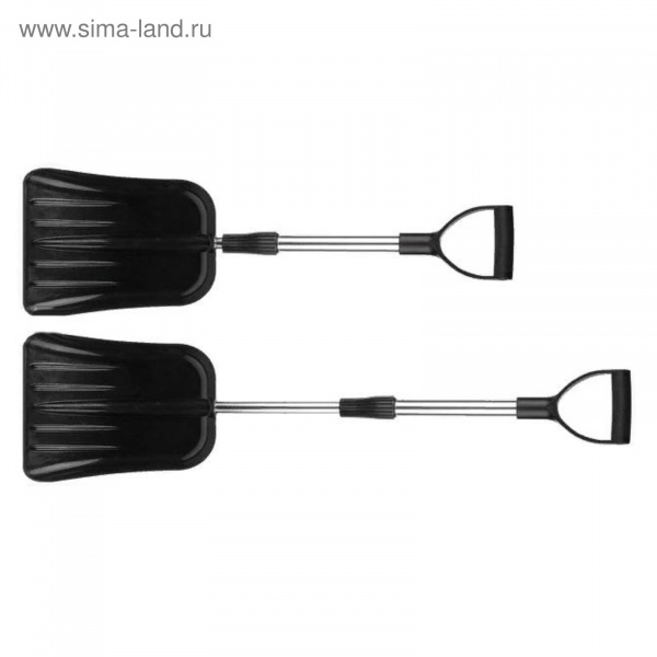 Лопата снеговая автомоб. с телескоп. рукояткой 240х340мм STARTUL MASTER (ST9058)