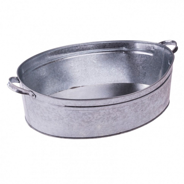 Таз оцинкованный овальный 23 л// Россия/67587