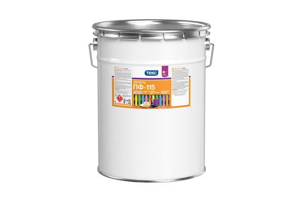 Эмаль ПФ-115 серая Т "РАСЦВЕТ" 20 кг