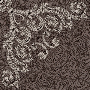 Плитка пол Бретань 385х385 коричневый  -6