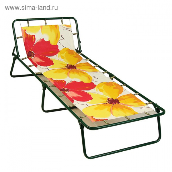 Раскладушка детская "Юниор" жёсткая, 152 × 62 × 25 см, максимальная нагрузка 60 кг/2875499