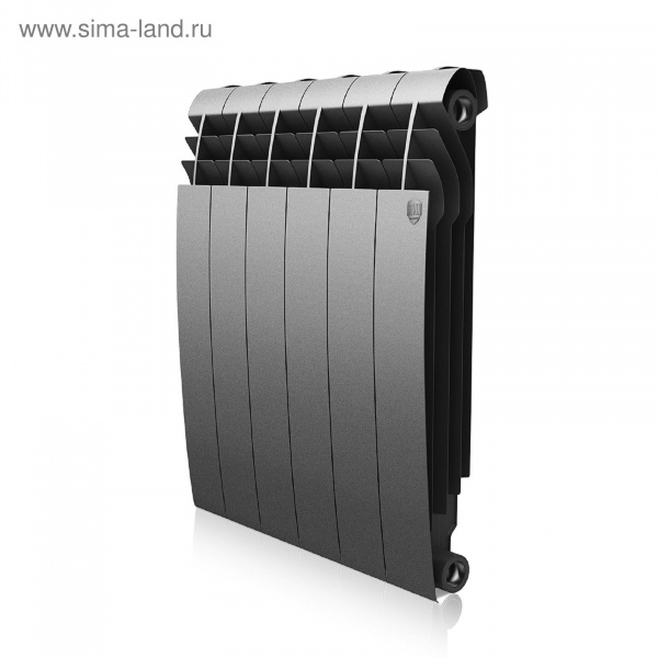 Радиатор Royal Thermo BiLiner 500 new/Silver Satin - 4 секции   1791933