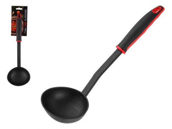 Черпак, CHEF, черный, PERFECTO LINEA (21-323200)