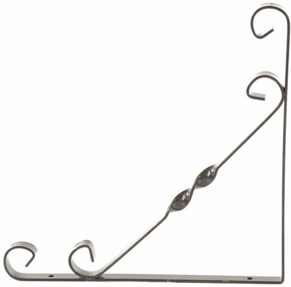 Кронштейн декоративный 250х250мм корич /94056