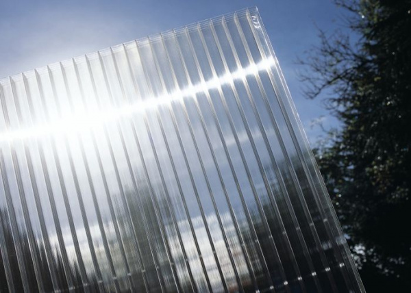 Сотовый поликарбонат прозрачный 8мм*2,10м*6м