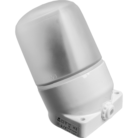 Светильник электрический для бани, керамический, угловой, влагозащищенный, термостойкий/14503