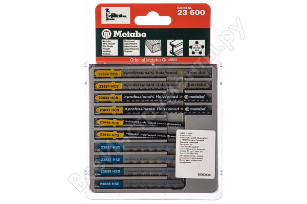 Набор пилок 10 шт. (Metabo) 623600000  -81361