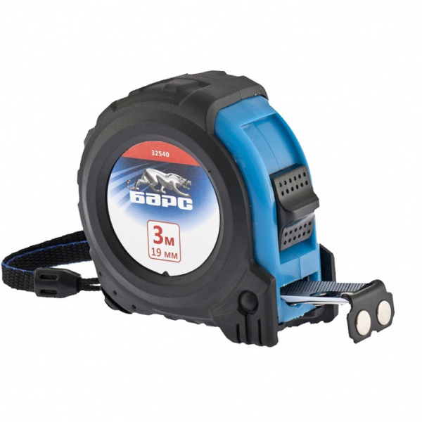 Рулетка Вектор 3м х 19мм/32540