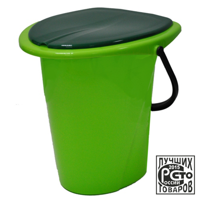 Ведро-туалет Smart Solution 17 л фисташковый