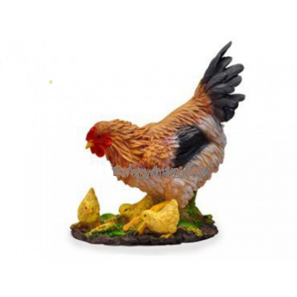 Курица с цыплятами в кукурузе Н-41