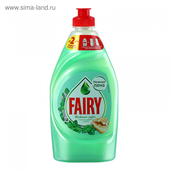 ФЕЙРИ для посуды 450мл Нежные руки Чайное дерево и мята *21