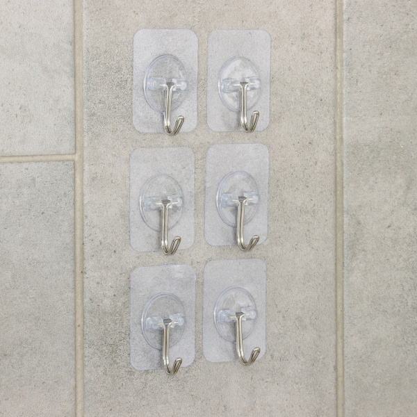 Набор крючков на липучке «Классика», 6 шт /7089053