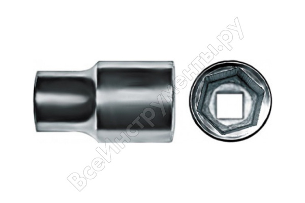 Головка 6-гранная, 1/2", 17мм/62017