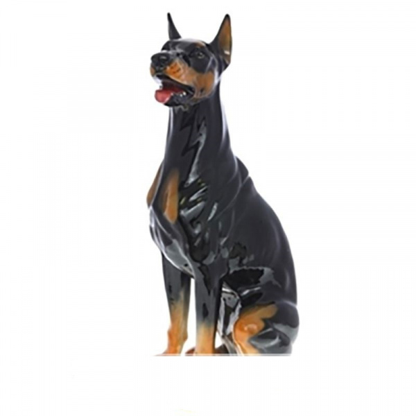 Доберман сидит Н-48 FG-356