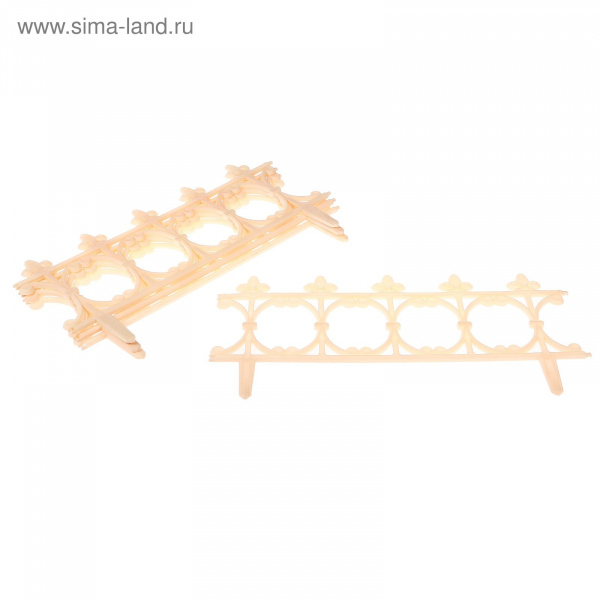 Ограждение КОРСИКА 64х34см, 4 ячейки, длина 2,56м 	710383