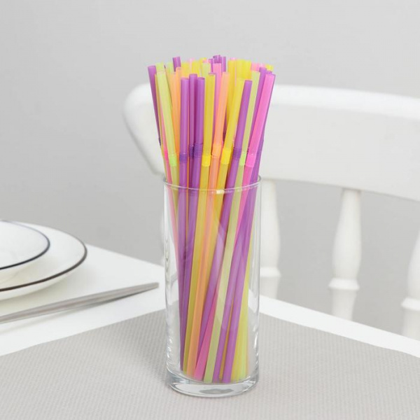 Трубочки для коктейля 21см 