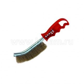 Корщетка проволочная, латунная 180мм/2301100