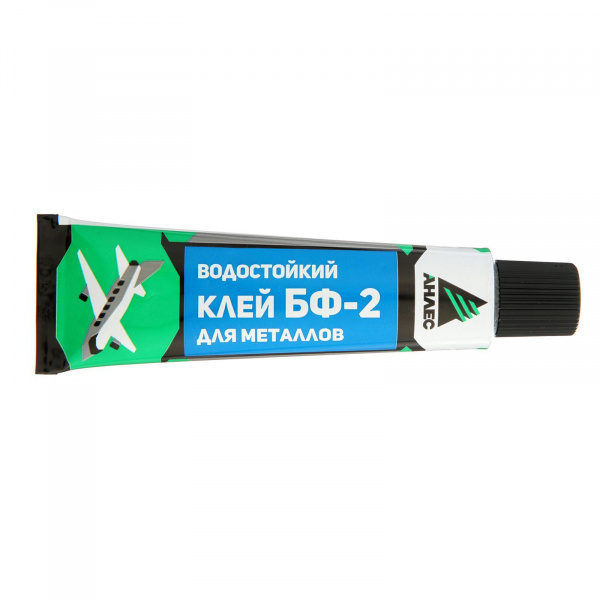 Клей "АНЛЕС" БФ-2, 40 мл, для пластиков и металла /5101492