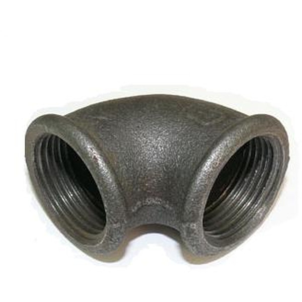 Угольник черный ДУ 40 резьба