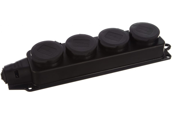 Колодка 4-х местная с з/к