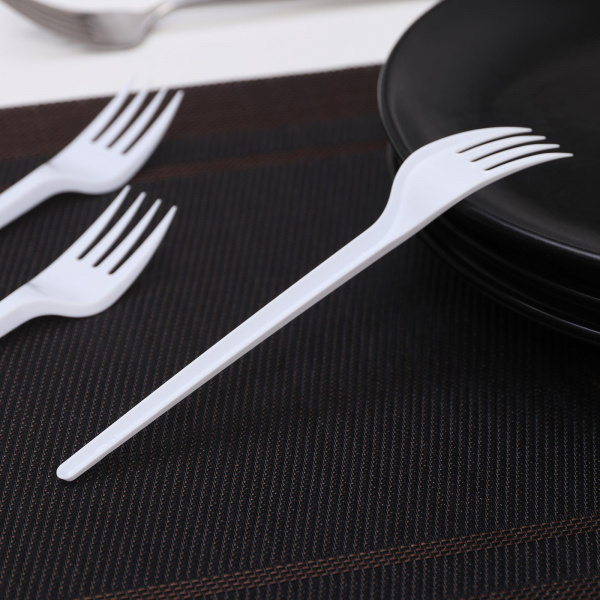 Вилка белая 16,5 см (набор 12шт.) 710059