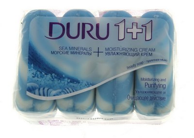 Мыло ДУРУ 1+1 Морские минералы