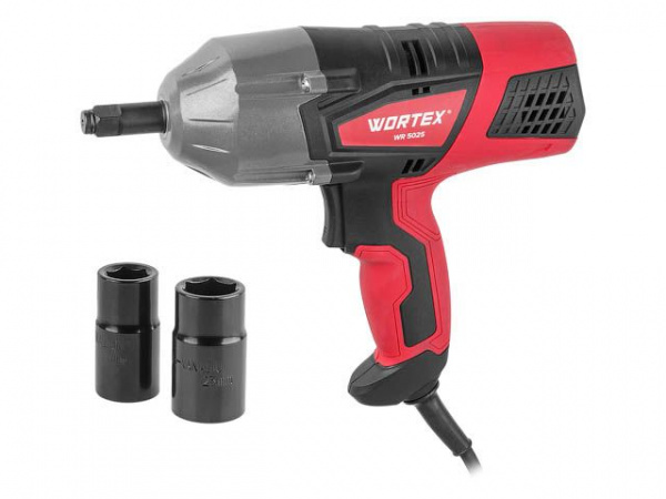 Гайковерт электрический WORTEX WR 5025 в чем. (245 Вт, 4800 об./мин., 80-120 уд./мин., 500 Н*М,)