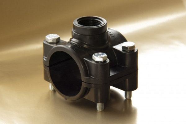 Седелка с резьбовым отводом 110х2 PN16